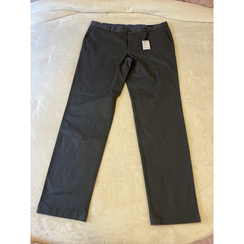 New Alton Lane Mens Gray Chino Dress‎ Pants Size 40x36 Preppy NWT Nordstrom